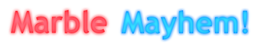 Logo: Marble Mayhem