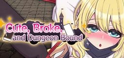 Logo: Cute, Broke, and Dungeon Bound