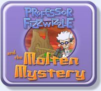 Logo: Professor Fizzwizzle and the Molten Mystery