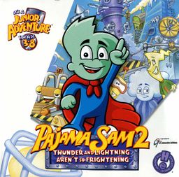 Logo: Pajama Sam 2: Thunder and Lightning aren't so Frightening