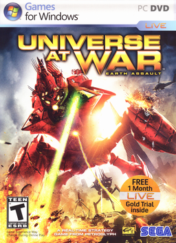 Logo: Universe at War: Earth Assault