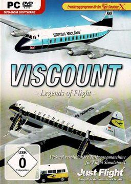 Logo: Viscount: Legends of Flight