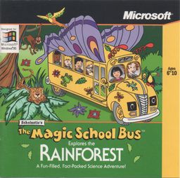 Logo: Scholastic's The Magic School Bus Explores the Rainforest