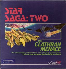 Logo: Star Saga: Two - The Clathran Menace