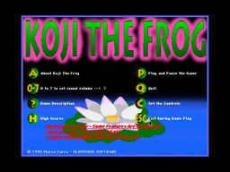 Logo: Koji the Frog