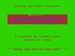 Logo: Galactic Raiders