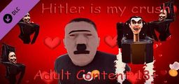 Logo: Hitler is my crush: Adult Content 18+