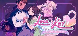 Logo: Lock & Key: A Magical Girl Mystery