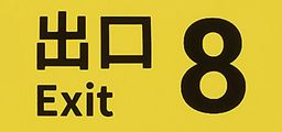 Logo: Exit 8