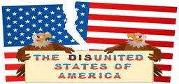 Logo: The Dis-United States Of America