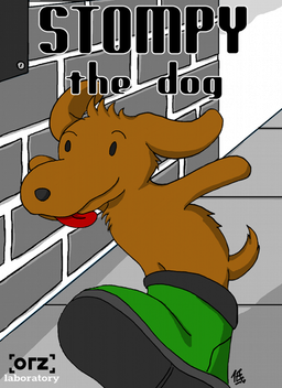Logo: Stompy the Dog