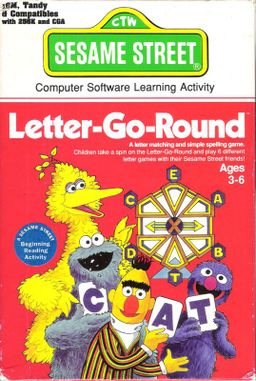 Logo: Sesame Street: Letter-Go-Round