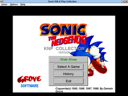 Logo: Sonic the Hedgehog: KNP Collection