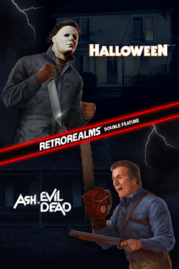 Logo: RetroRealms Double Feature: Halloween and Ash vs Evil Dead (Day One Edition)