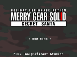 Logo: Merry Gear Sol!d: Secret Santa