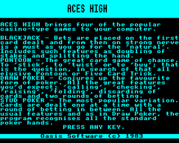 Logo: Aces High