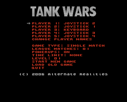 Logo: Tank Wars