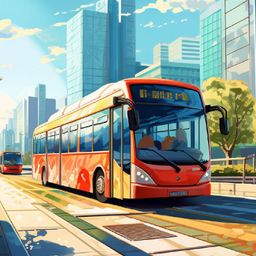 Logo: City Bus Driver Simulator