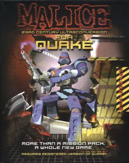 Logo: Malice: 23rd Century Ultraconversion for Quake