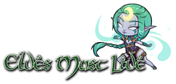 Logo: Elves Must Live