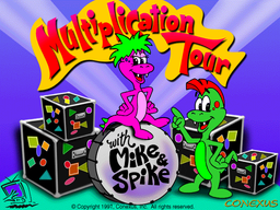 Logo: Multiplication Tour with Mike & Spike