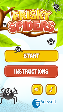 Logo: Frisky Spiders
