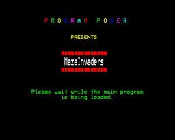 Logo: Maze Invaders
