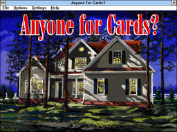 Logo: Anyone for Cards?