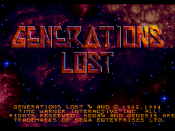 Logo: Generations Lost