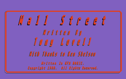 Logo: Wall Street