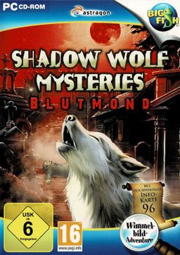 Logo: Shadow Wolf Mysteries: Under the Crimson Moon
