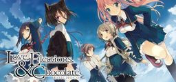 Logo: Love, Elections, and Chocolate