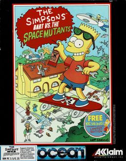 Logo: The Simpsons: Bart vs. the Space Mutants