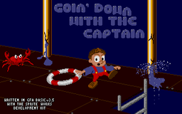 Logo: Goin' Down with the Captain