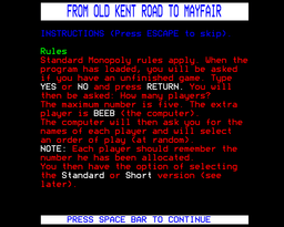 Logo: From Old Kent Road to Mayfair