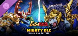 Logo: GigaBash: Mighty DLC - R.O.J.A.K & Balzarr