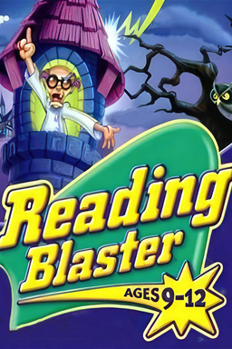 Logo: Reading Blaster: Ages 9-12