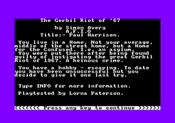 Logo: Gerbil Riot of '67