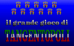 Logo: Il grande gioco di Tangentopoli