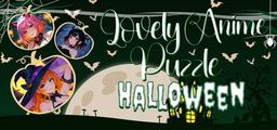 Logo: Lovely Anime Puzzle: Halloween