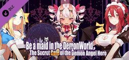 Logo: Be a Maid in the Demon World: The Secret Café of the Demon Angel Hero. - 18+ Adult Only Content