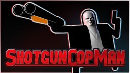 Logo: Shotgun Cop Man