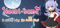 Logo: Nacht-sama is quitting being the demon king!