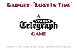 Logo: Gadget: Lost in Time