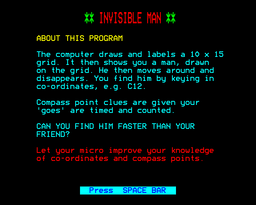Logo: Invisible Man