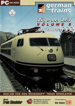 Logo: German Trains: Züge der Zeit Volume 5 - 50 Jahre TEE