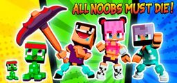 Logo: All Noobs Must Die!