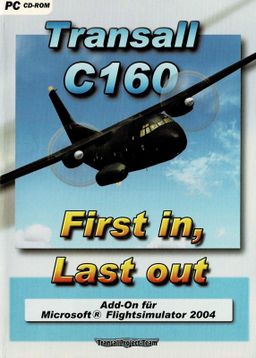 Logo: Transall C160: First in, Last out