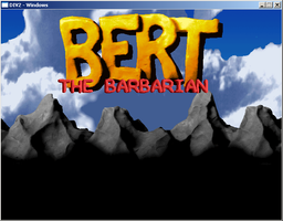 Logo: Bert the Barbarian