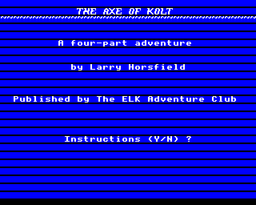 Logo: The Axe of Kolt